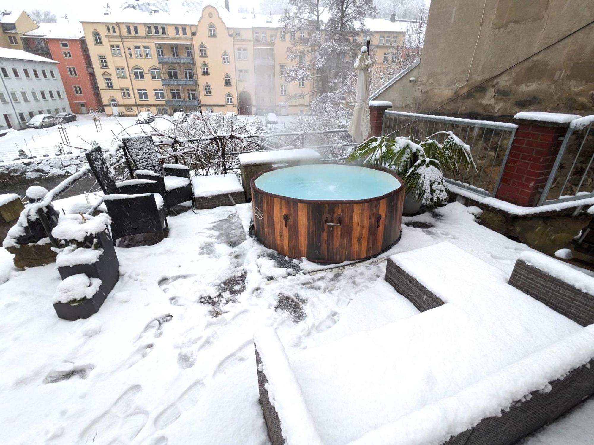 Zi1 - Urlaubsmagie - Erholung Mit Whirlpool & Sauna Sebnitz Exterior foto